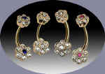 14K GOLDダブルクラスター1