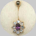 14K GOLDゴージャスクラスターType4
